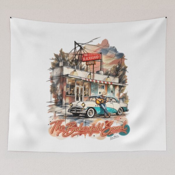 Item preview, The Bakersfield Sound at The Blackboard Cafe designed and sold by Russell Thorne.