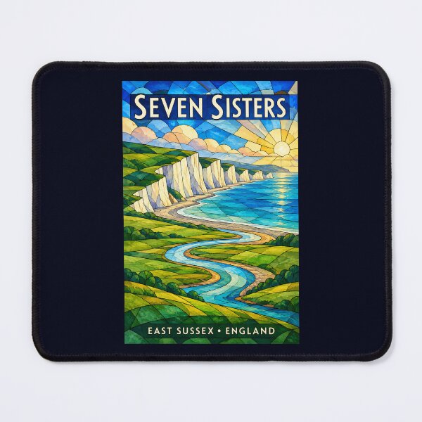 Item preview, Seven Sisters - England designed and sold by GoodOldVintage.