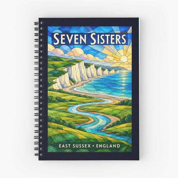Item preview, Seven Sisters - England designed and sold by GoodOldVintage.