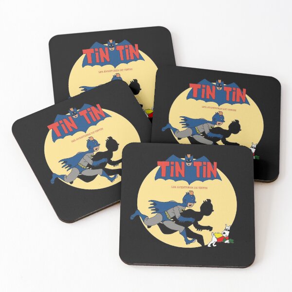 Item preview, Tintin Bat-Tintin Parody Comic Mashup designed and sold by Bohepa.