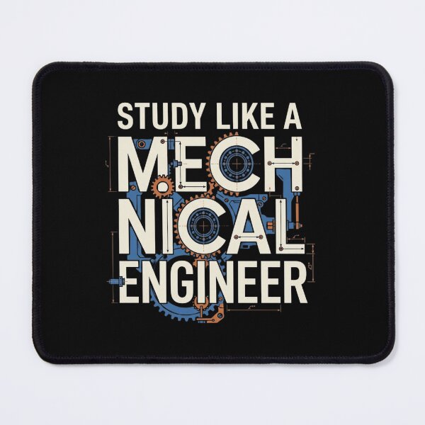Item preview, Study Like a Mechanical Engineer Design designed and sold by Amr Darwish Graphic designer.