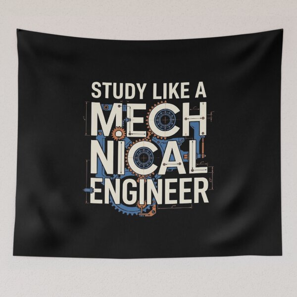 Item preview, Study Like a Mechanical Engineer Design designed and sold by Amr Darwish Graphic designer.