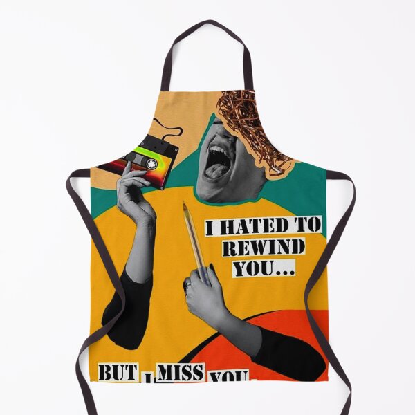 Item preview, I hated to rewind you... but I miss you. - Collage art designed and sold by Yamy Morrell Art and Design.