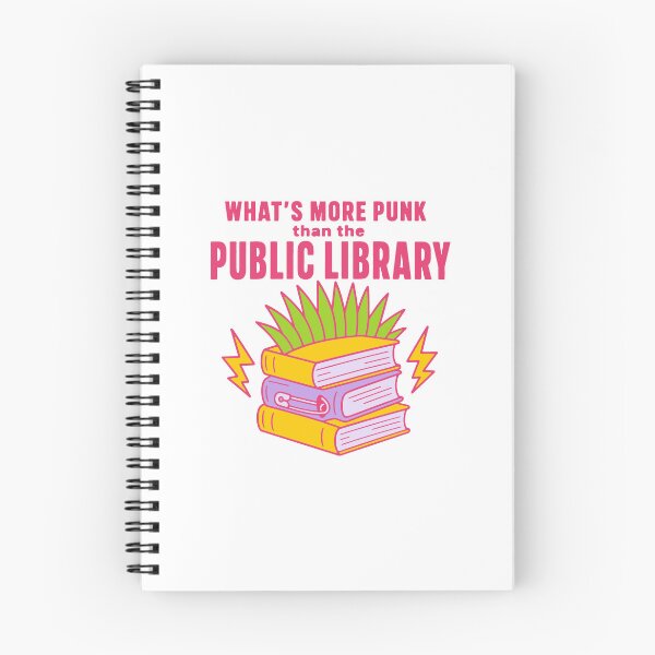 Item preview, What's more punk than the public library - funny librarian humor designed and sold by GagShots.