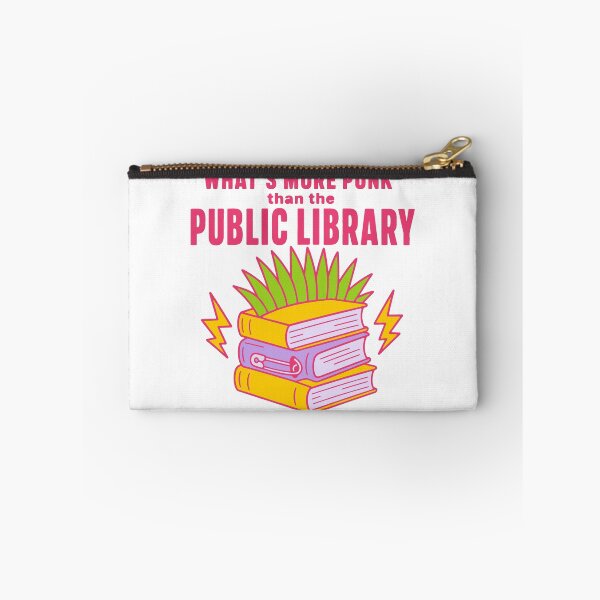 Item preview, What's more punk than the public library - funny librarian humor designed and sold by GagShots.