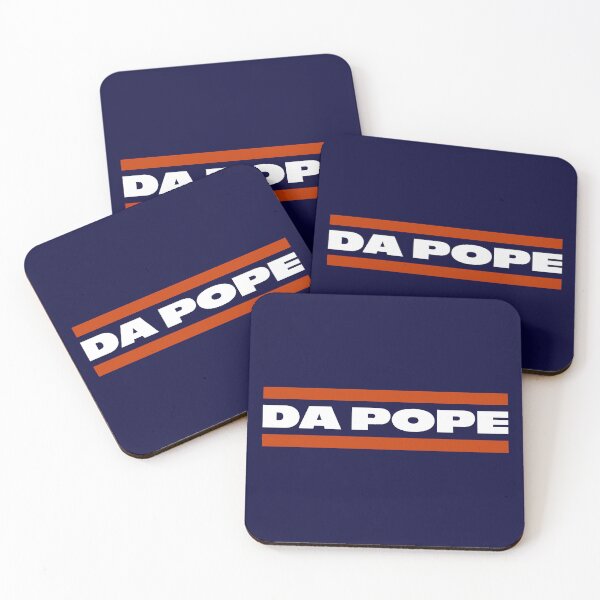 Item preview, Da Pope Chicago Bears Parody of Pope Leo XIV NFL Church Christian Football designed and sold by barefootmk.