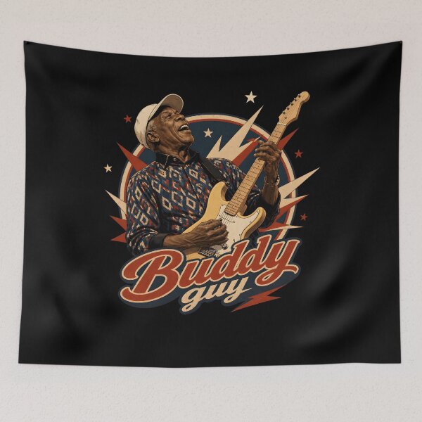 Item preview, Buddy Guy Blues Guitarist designed and sold by BessieDollie.