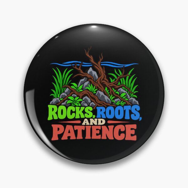 Item preview, Rocks Roots And Patience Aquascape Hardscape Design designed and sold by DreamLayerStudio.