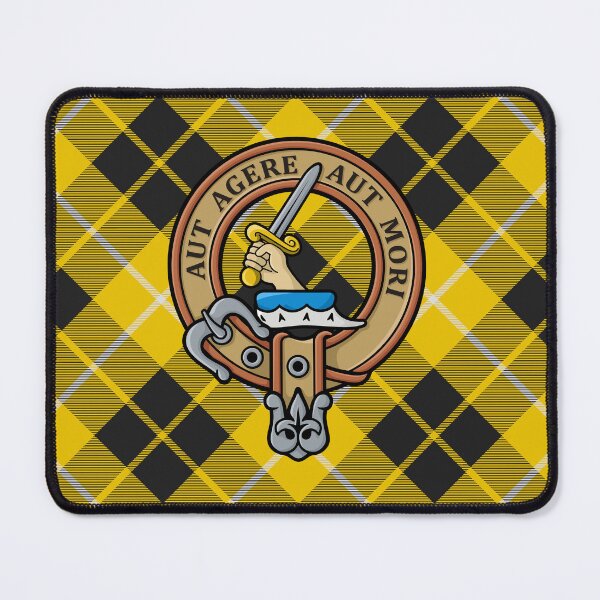 Item preview, Clan Barclay Crest over Dress Tartan designed and sold by sifis.