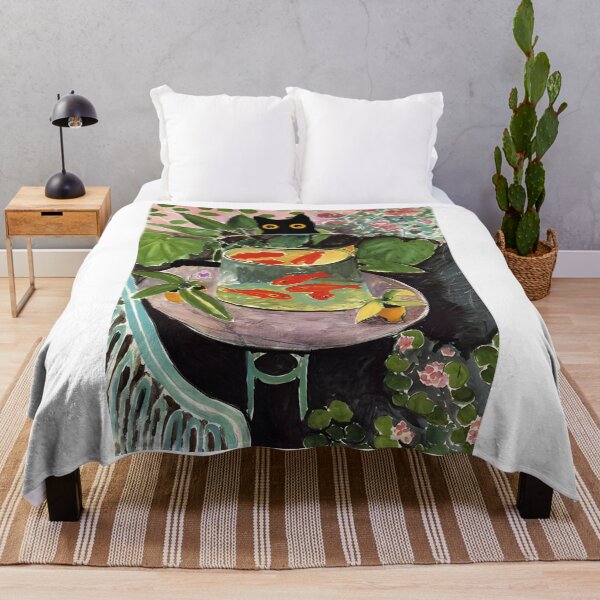 Item preview, Matisse's Goldfish And A Cat  designed and sold by PurrfectHome.