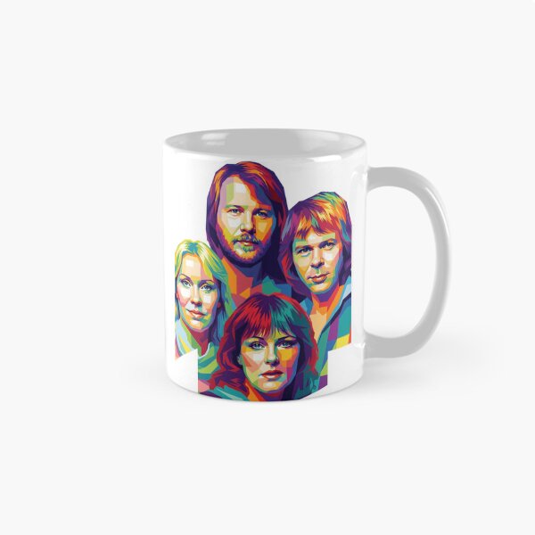 Item preview, ABBA Colorful Pop Art Portrait Design designed and sold by EmersLowe.