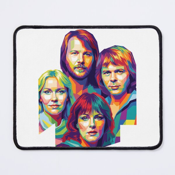Item preview, ABBA Colorful Pop Art Portrait Design designed and sold by EmersLowe.
