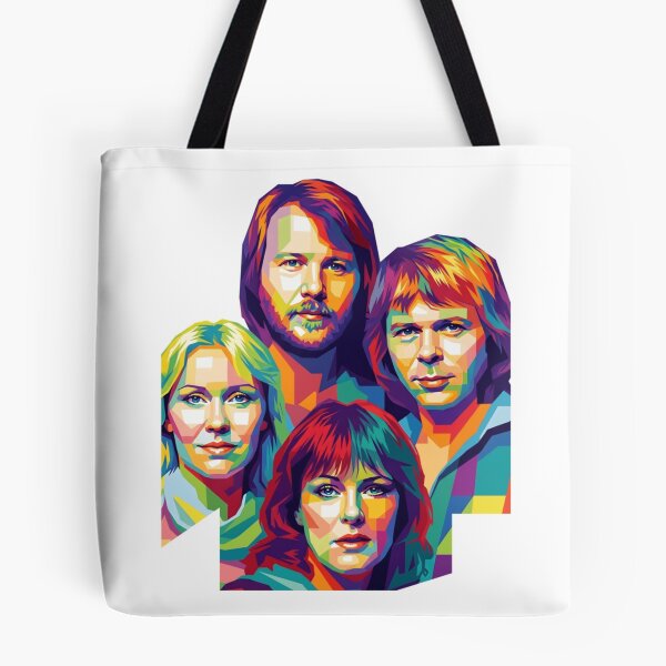 Item preview, ABBA Colorful Pop Art Portrait Design designed and sold by EmersLowe.