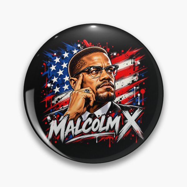 Item preview, Malcolm X – Civil Rights Icon designed and sold by mygiftideas.