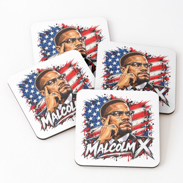 Item preview, Malcolm X – Civil Rights Icon designed and sold by mygiftideas.
