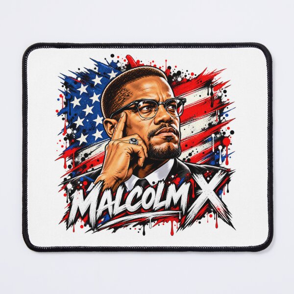 Item preview, Malcolm X – Civil Rights Icon designed and sold by mygiftideas.