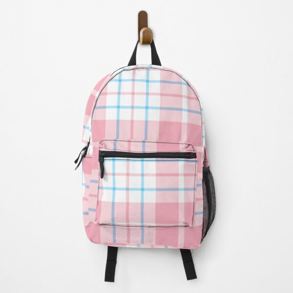 Item preview, Transgender Pride Soft Pink Tartan Plaid Pattern designed and sold by The-Repository.