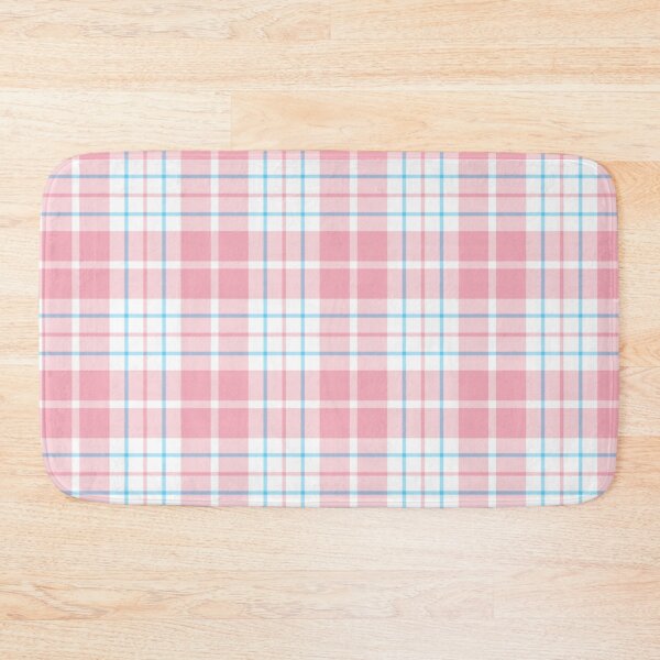 Item preview, Transgender Pride Soft Pink Tartan Plaid Pattern designed and sold by The-Repository.