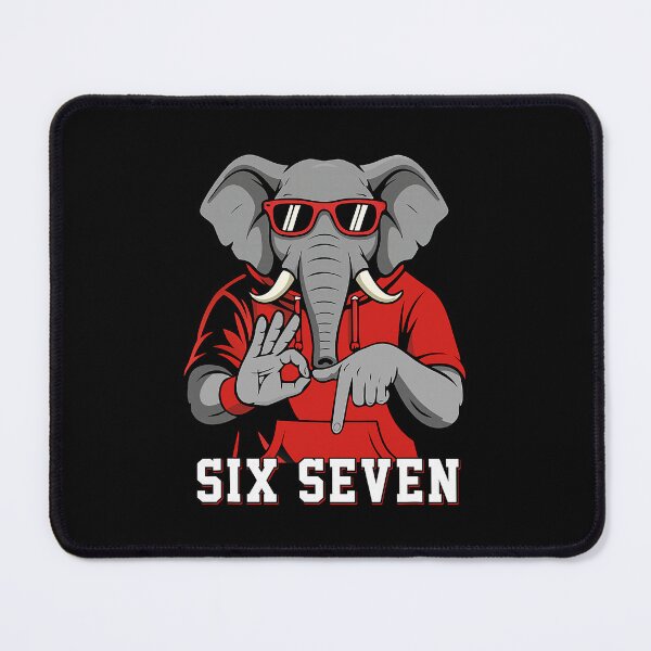 Item preview, Six Seven Elephant Alabama Fan Game Day designed and sold by nryum.