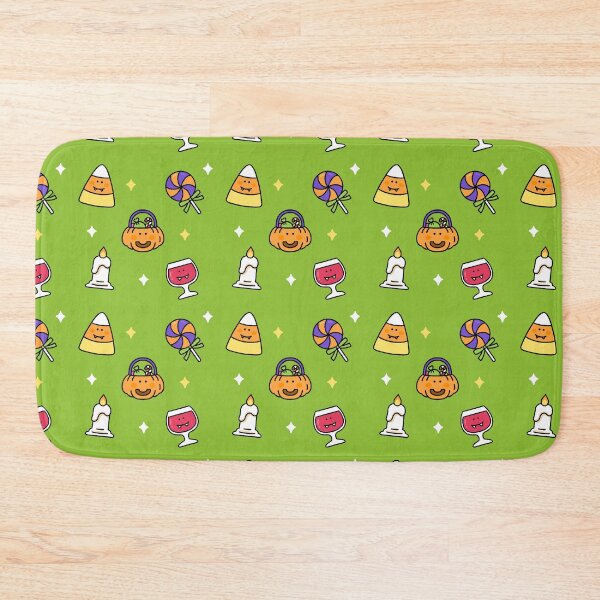 Item preview, Cute Halloween Pattern (Green) designed and sold by salposi.