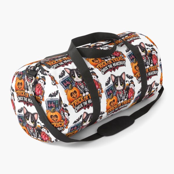 Item preview, Trick or Treat Check the Heartbeat – Funny Veterinary Cardiology Halloween Gift designed and sold by Bettybee00.
