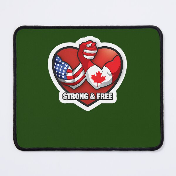 Item preview, Canada And Usa Strong And Free 500 designed and sold by WILLArtCrafts.