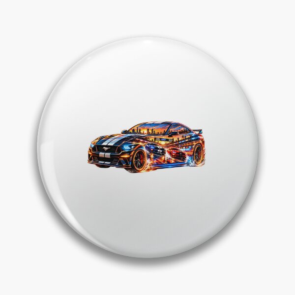 Item preview, Mustang Racing Inferno – Ultimate Muscle Car Speed & Racing Art designed and sold by Arulsha.