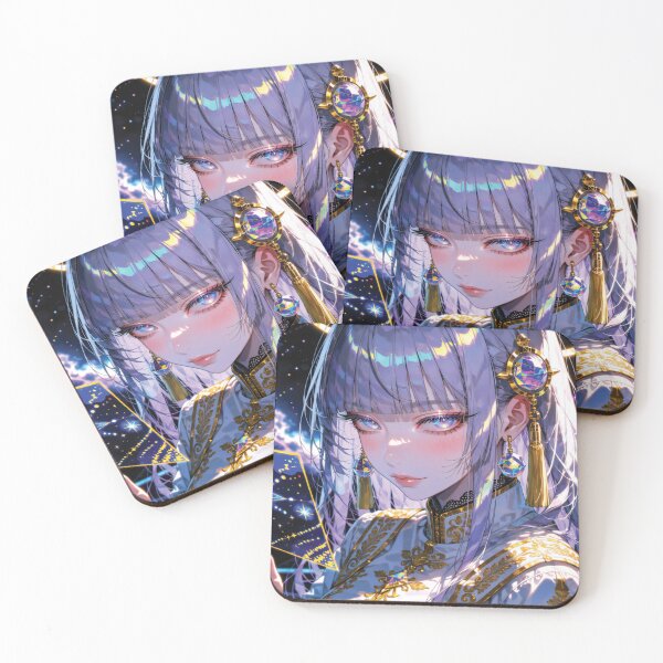 Item preview, Sci-Fi Space Girl Laptop Skin | Celestial Anime Star Map Decal designed and sold by RGB-crayon.