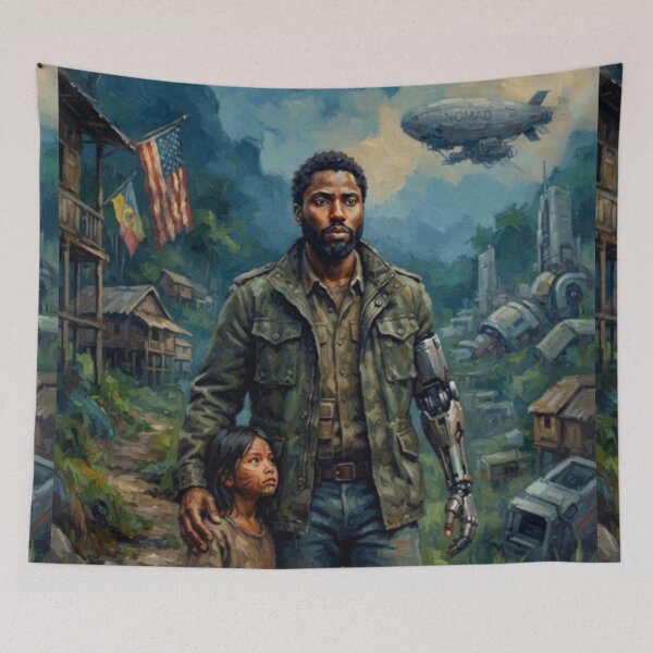 Item preview, The Creator Sci-Fi Odyssey Fine Art Tribute designed and sold by Art's Diner.