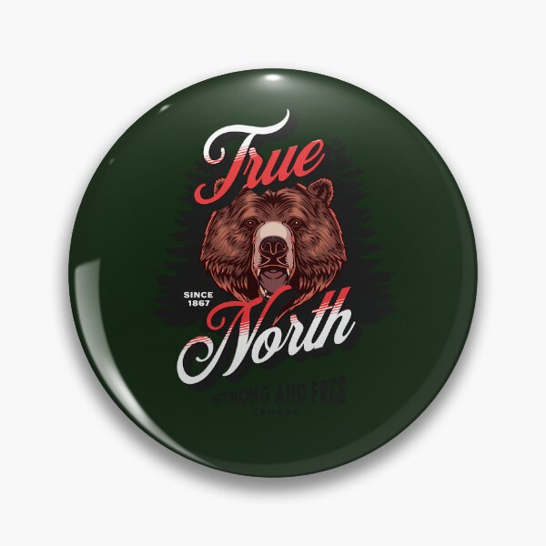 Item preview, True North Strong And Free Canada Bear 64 designed and sold by WILLArtCrafts.