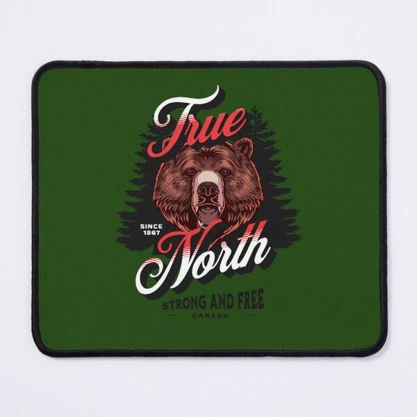 Item preview, True North Strong And Free Canada Bear 64 designed and sold by WILLArtCrafts.