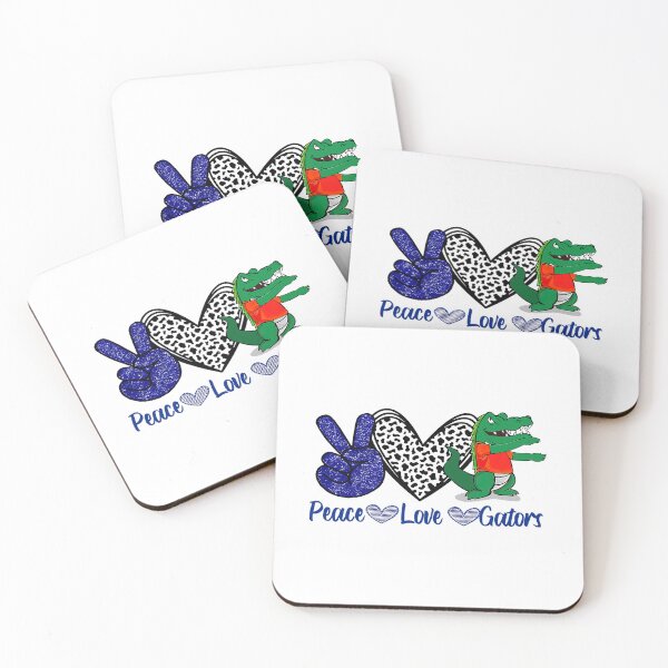 Item preview, Peace Love Gators Alligator Lover Cute Animal designed and sold by ImeldaSparks.