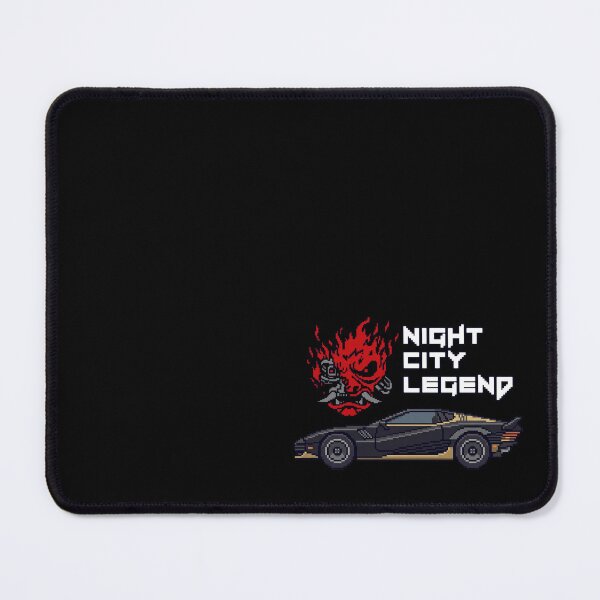 Item preview, Night City Legend Retro 8-Bit Cyberpunk Turbo Car designed and sold by Azaziel.