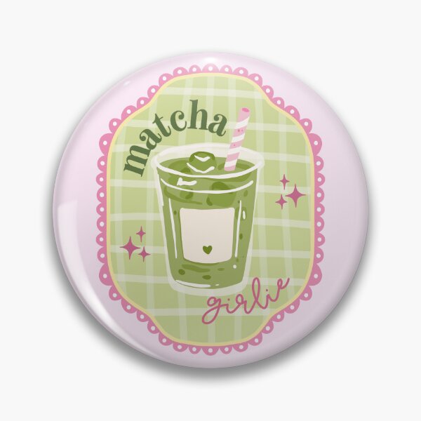 Item preview, matcha girlie designed and sold by PeachyLitchi.