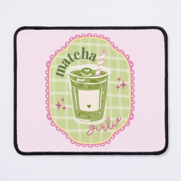 Item preview, matcha girlie designed and sold by PeachyLitchi.