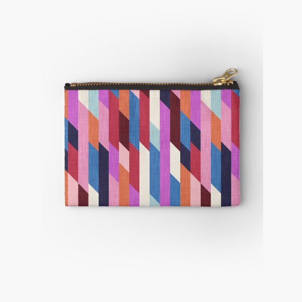 Item preview, Patchwork Shear Stripe - Fuchsia designed and sold by appleyards.