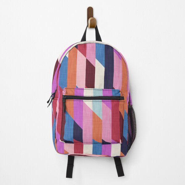 Item preview, Patchwork Shear Stripe - Fuchsia designed and sold by appleyards.