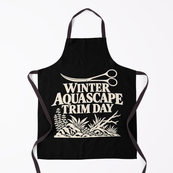 Item preview, Winter Aquascape Trim Day Planted Tank Hobby Design designed and sold by DreamLayerStudio.