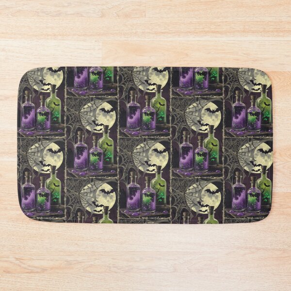 Item preview, Halloween Potion Bottles Bats Web Aesthetic designed and sold by BriSher.