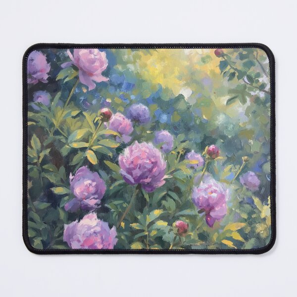 Item preview, Pretty Purple Peonies Impressionism designed and sold by SeaStarAlex.