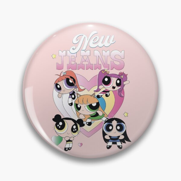 Item preview, NewJeans Heart Powerpuff Girls Cute Kpop Group designed and sold by Bohepa.