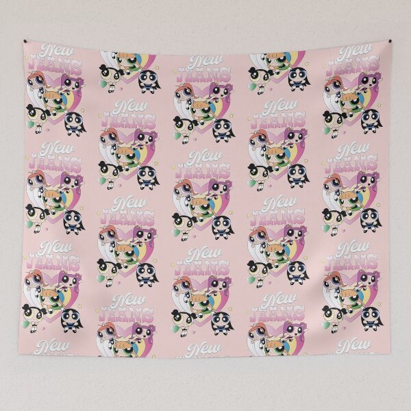 Item preview, NewJeans Heart Powerpuff Girls Cute Kpop Group designed and sold by Bohepa.