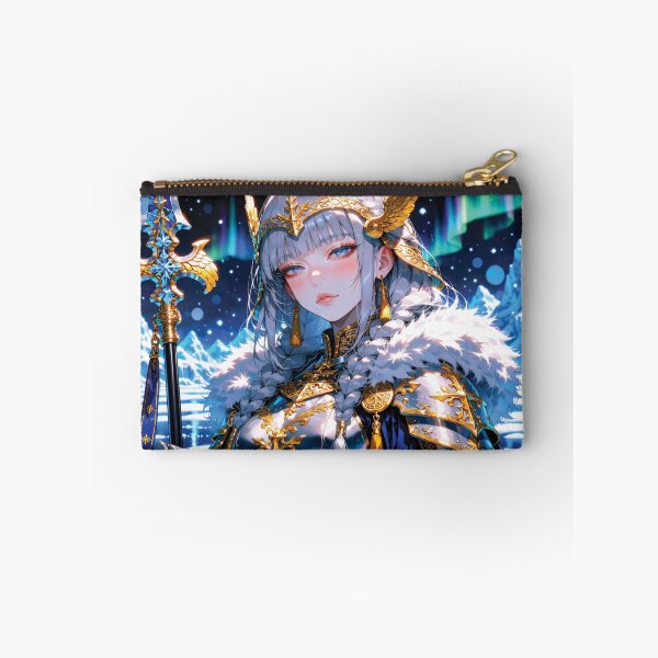 Item preview, Valkyrie Girl Laptop Skin | Norse Aurora Anime Warrior Decal designed and sold by RGB-crayon.