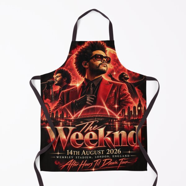 Item preview, The Weeknd Wembley Stadium, London, England August 14 2026 designed and sold by AndyGordon125.