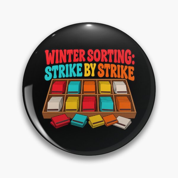Item preview, Winter Sorting Strike By Strike Matchbook Collector designed and sold by DreamLayerStudio.