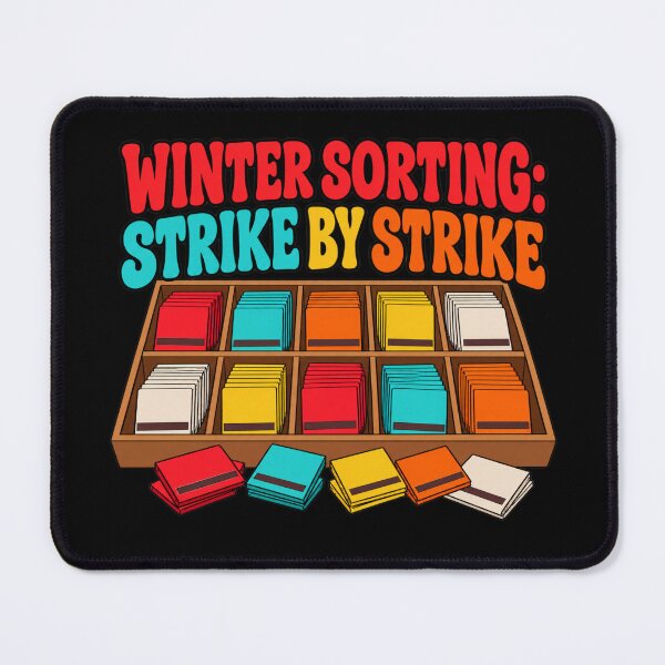 Item preview, Winter Sorting Strike By Strike Matchbook Collector designed and sold by DreamLayerStudio.