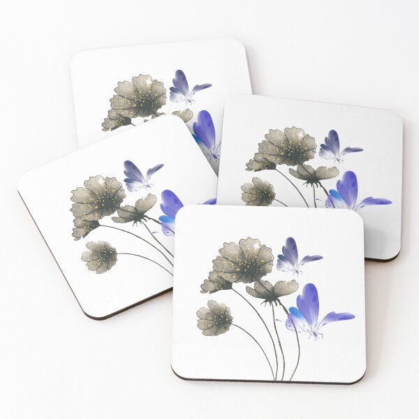 Item preview, Modern Floral Butterfly Design - Home Accessories and Clothing designed and sold by soprinted.