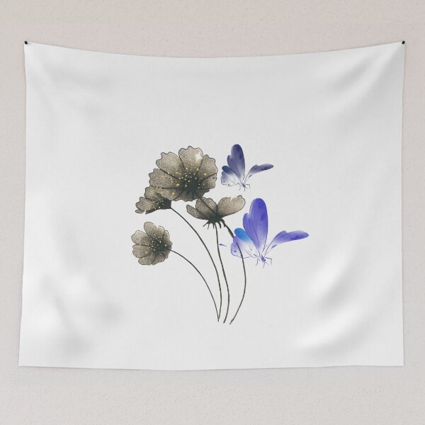 Item preview, Modern Floral Butterfly Design - Home Accessories and Clothing designed and sold by soprinted.