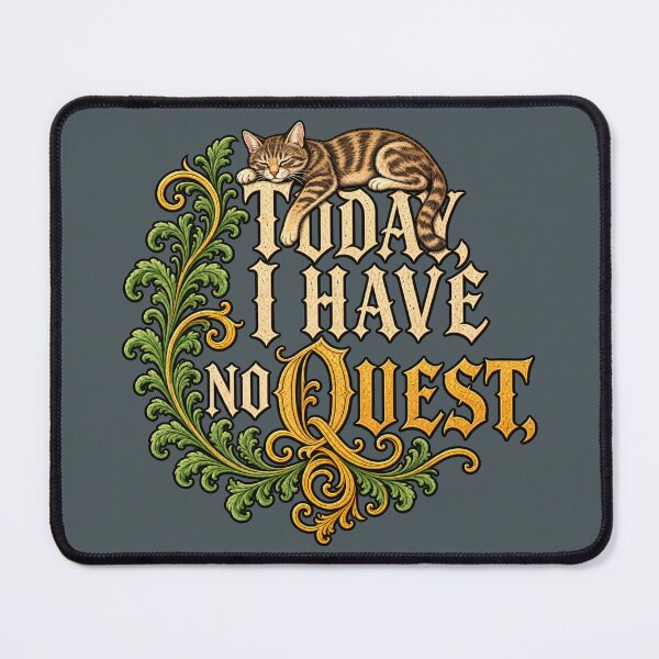 Item preview, Today I Have No Quest designed and sold by tomperys.