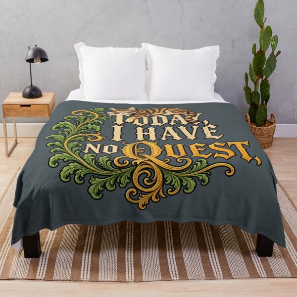 Item preview, Today I Have No Quest designed and sold by tomperys.